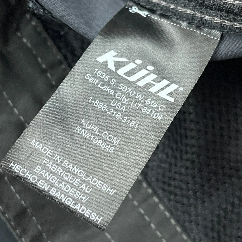 Kuhl Renegade Shorts Mens 36 Gray‎ Nylon Hiking Utility Zip Cargo Pockets 11